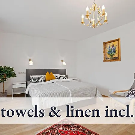 Sehr Gemuetliche Ferienwohnung In Bester Lage Mit Grosser Sitzecke L Innenstadtnaehe L 1 Minute Zum Bahnhof L Kueche L Tv L Free-wlan L Willkommen Im Hallo!-apartment 11 Bad Wörishofen
